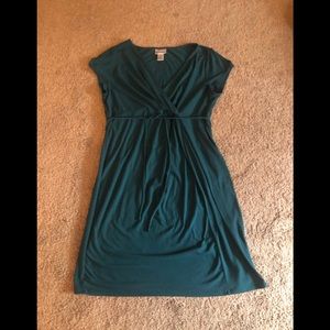 Teal Maternity Dress
